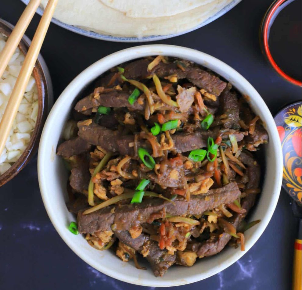 moo shu beef