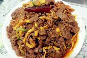 moo shu beef